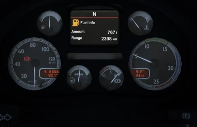 DAF 105 XF Customisable Dash v1.0