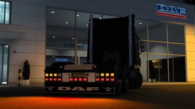 DAF XF Holland Style Rear Bumper v1.60