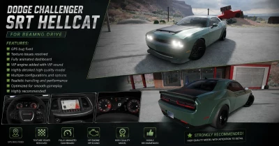 Dodge Challenger SRT Hellcat FIX+UPDATE v1.0
