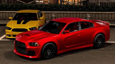 Dodge Charger SRT Hellcat Widebody Custom Muscle Sedan v1.0