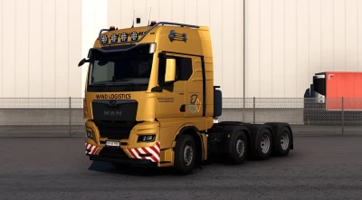 Eastship MS Wind Logistics MAN TGX Skin Pack v1.0