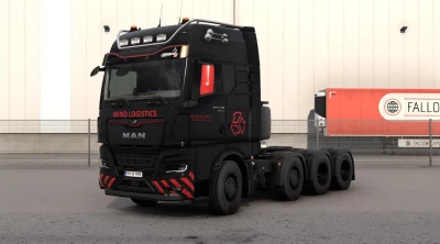 Eastship MS Wind Logistics MAN TGX Skin Pack v1.0