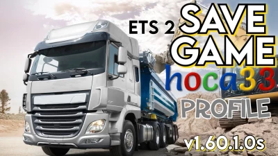 ETS2 Save Game (Profile) v1.60.1.0s