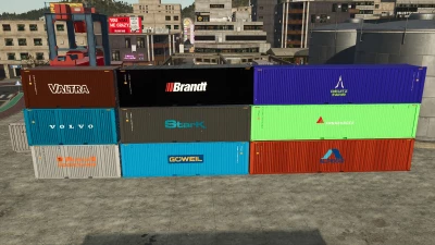 Fliegl Shipping Container Pack v1.0.0.1