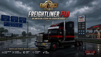 FREIGHTLINER FLD v2.0 ETS2 1.59-1.60.x