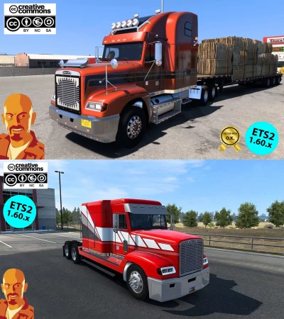 FREIGHTLINER FLD v2.0 ETS2 1.59-1.60.x