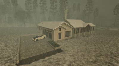 FS25 American Farm House Stone (PC Only)