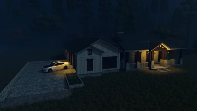 FS25 American Farm House Stone (PC Only)