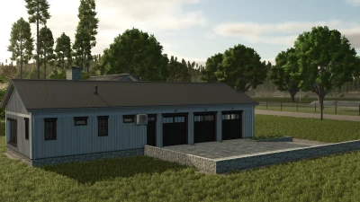 FS25 American Farm House Stone (PC Only)