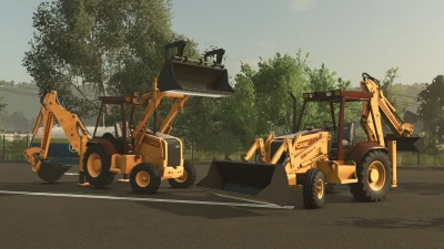 FS25 Case 580 Super K Canopy 2WD v1.0.1.0