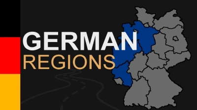 German Regions Map 1:19 (former Rhineland Map) v1.0.1 1.59