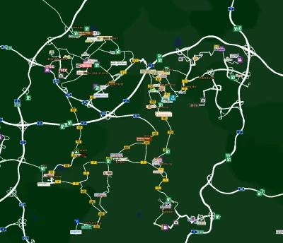 German Regions Map 1:19 (former Rhineland Map) v1.0.1 1.59