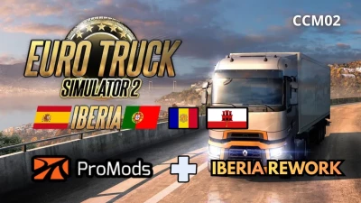 Iberia Promods Rework v1.40 for Promods 2.83 (1.60)
