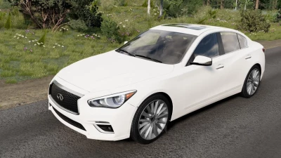 Infiniti Q50 Mod v1.0 for BeamNG.drive 0.38.x