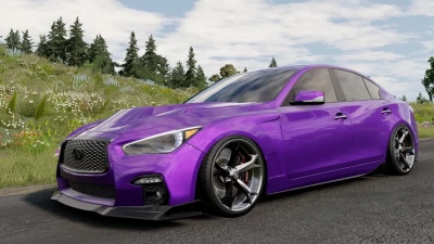 Infiniti Q50 Mod v1.0 for BeamNG.drive 0.38.x