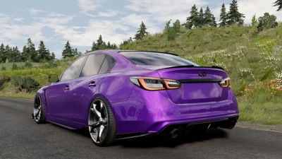 Infiniti Q50 Mod v1.0 for BeamNG.drive 0.38.x