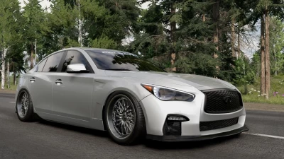 Infiniti Q50 Mod v1.0 for BeamNG.drive 0.38.x