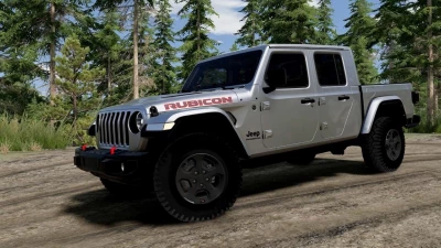 Jeep Gladiator Rubicon Mod v2.0 for BeamNG.drive 0.38.x
