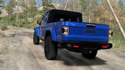 Jeep Gladiator Rubicon Mod v2.0 for BeamNG.drive 0.38.x