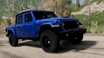 Jeep Gladiator Rubicon Mod v2.0 for BeamNG.drive 0.38.x