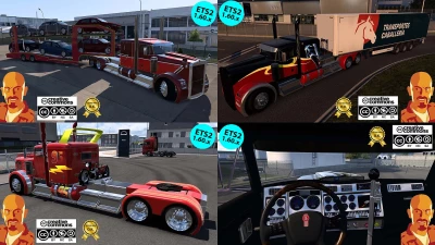 KENWORTH PHANTOM v2.0 ETS2 1.59-1.60.x