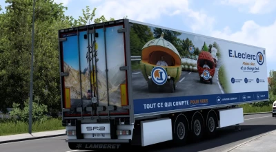 Leclerc Tour De France 2026 Trailer Skin v1.0