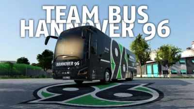 Man Lions Coach Hannover 96 Team Bus Skin v1.0