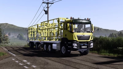 MAN TGS Fliegl Bale Platform v1.0.0.0