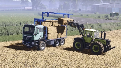 MAN TGS Fliegl Bale Platform v1.0.0.0