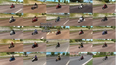 Motorcycle Traffic Pack by Jazzycat v6.5.17