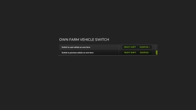 Own Farm Vehicle Switch v1.0.0.0