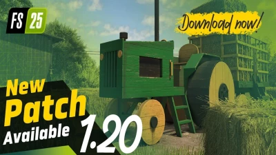 Patch 1.20 for Farming Simulator 25 now available!
