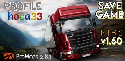 ProMods Europe v2.83 FULL Save (100%) v1.60