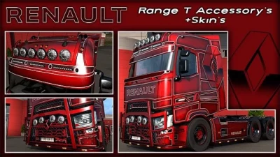 Renault Range T Accessories Pack v1.60