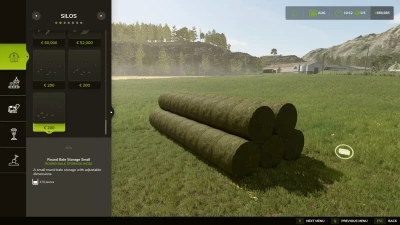 Round Bale Storage v1.0.0.0