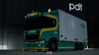 Scania R650 Leo Robertz KG + Trailer v8.0