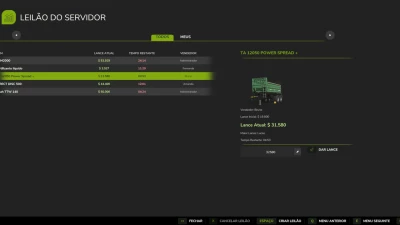 Server Auction v1.0.0.0