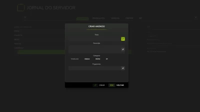 Server Journal v1.0.0.0