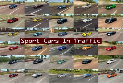 Sport Cars Traffic Pack by TrafficManiac v12.7.15