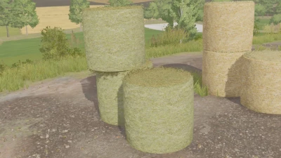 Straw and hay bale textures v1.0.0.0