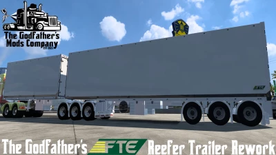 The Godfather's FTE Reefer Trailer for ATS 1.59