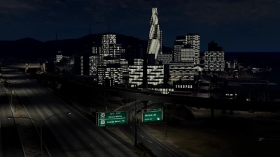 West Coast, USA with Lights v1.0