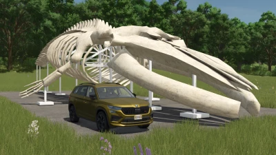 Whale Skeleton Sculpture v1.0.0.0