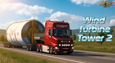 Wind Turbine Tower 2 Trailer v1.59