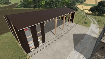 Wooden agricultural garage-workshop v1.0.0.0
