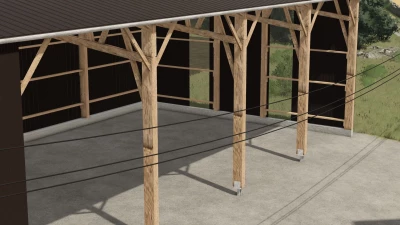 Wooden agricultural garage-workshop v1.0.0.0
