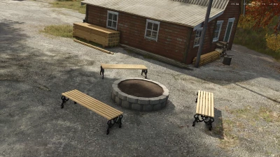 Wooden Benches Pack v1.0.0.0