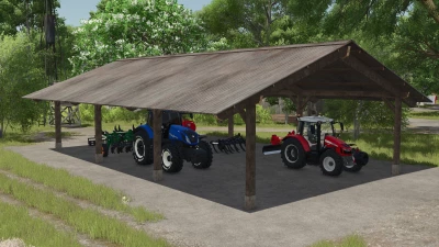 Wooden Sheds Pack v1.0.0.0