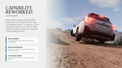 2020 Subaru Outback revamp v1.0