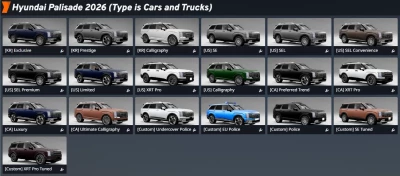 2026 Hyundai Palisade v1.3.2